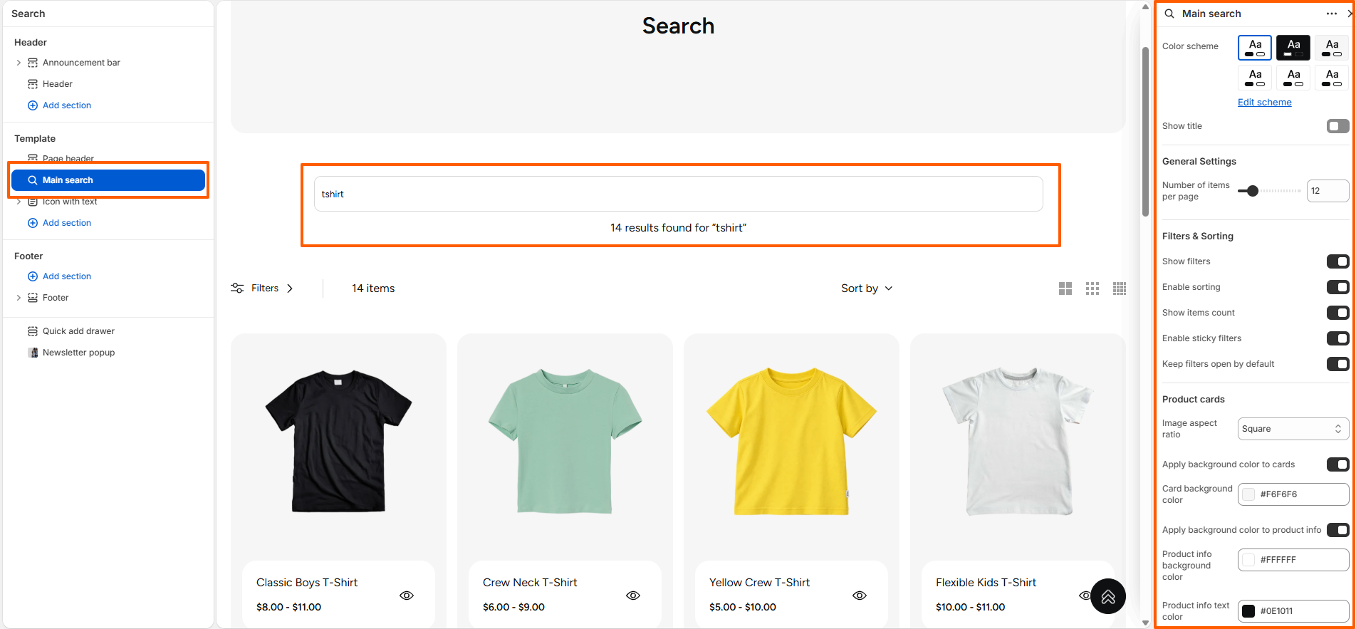 Search Page
