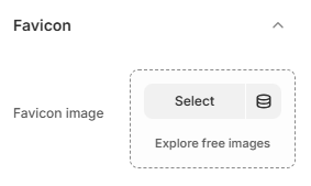 favicon setting